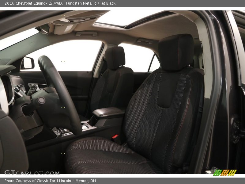 Tungsten Metallic / Jet Black 2016 Chevrolet Equinox LS AWD