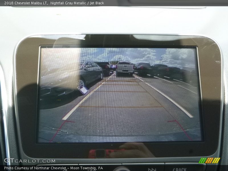 Nightfall Gray Metallic / Jet Black 2018 Chevrolet Malibu LT
