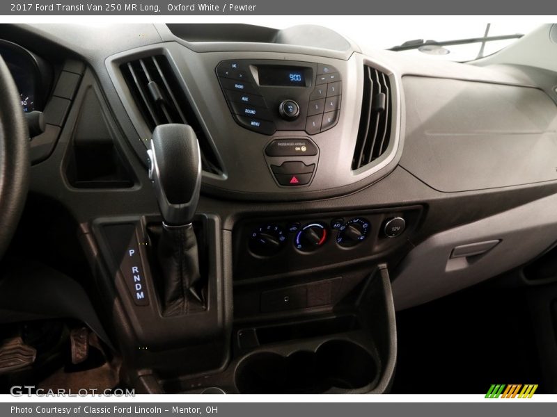 Oxford White / Pewter 2017 Ford Transit Van 250 MR Long