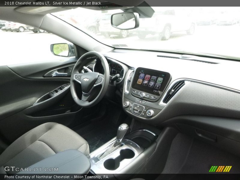 Silver Ice Metallic / Jet Black 2018 Chevrolet Malibu LT