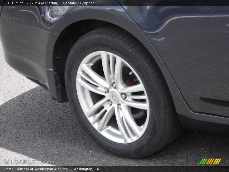 Blue Slate / Graphite 2011 Infiniti G 37 x AWD Sedan