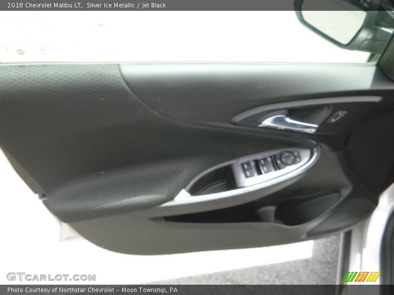 Silver Ice Metallic / Jet Black 2018 Chevrolet Malibu LT