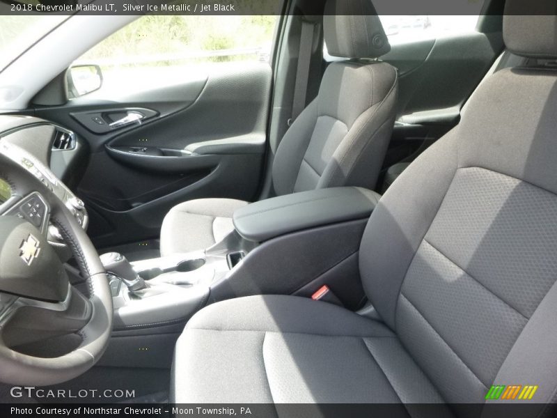 Silver Ice Metallic / Jet Black 2018 Chevrolet Malibu LT