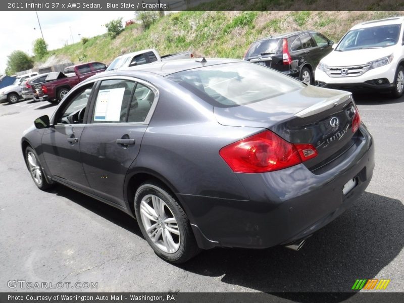 Blue Slate / Graphite 2011 Infiniti G 37 x AWD Sedan