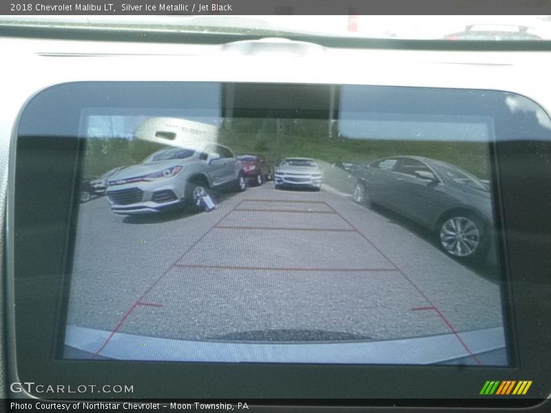 Silver Ice Metallic / Jet Black 2018 Chevrolet Malibu LT