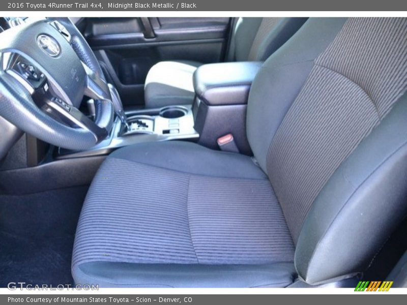 Midnight Black Metallic / Black 2016 Toyota 4Runner Trail 4x4