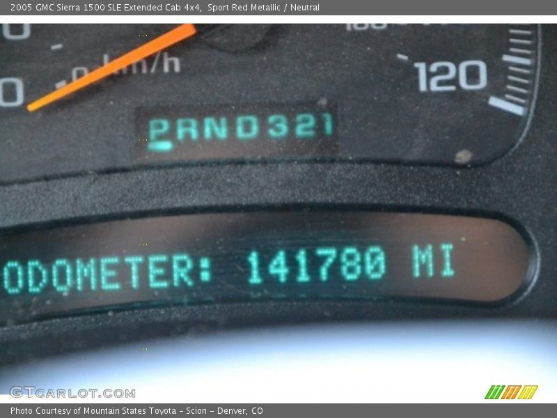 Sport Red Metallic / Neutral 2005 GMC Sierra 1500 SLE Extended Cab 4x4