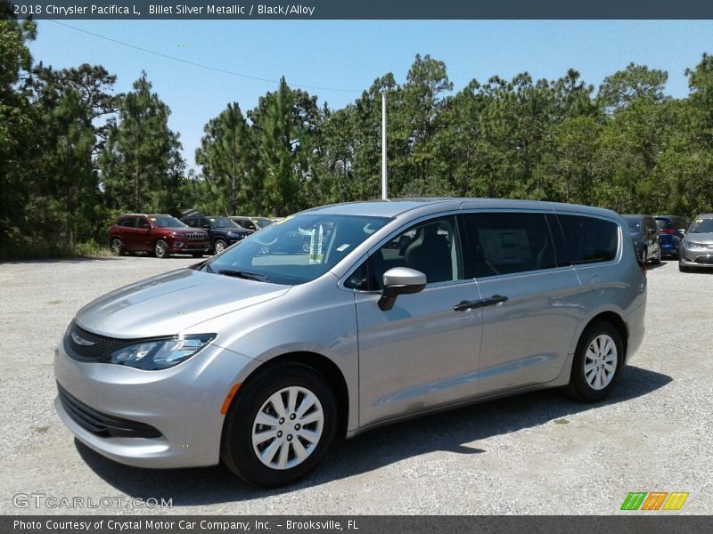 Billet Silver Metallic / Black/Alloy 2018 Chrysler Pacifica L