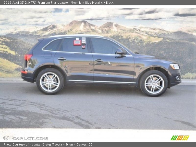 Moonlight Blue Metallic / Black 2016 Audi Q5 2.0 TFSI Premium Plus quattro