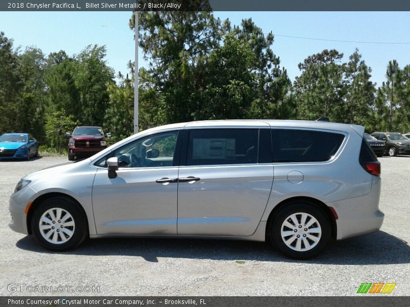 Billet Silver Metallic / Black/Alloy 2018 Chrysler Pacifica L