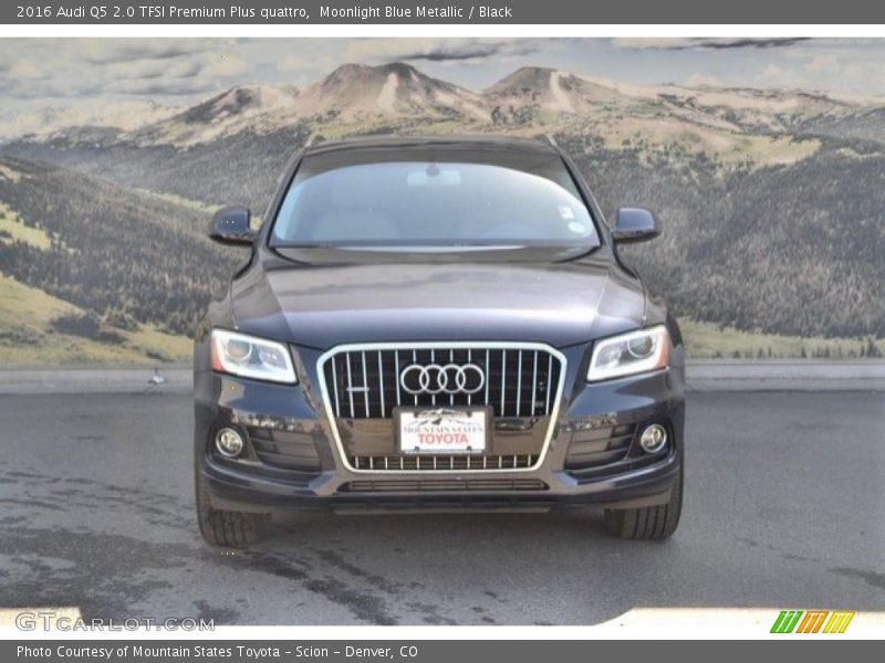 Moonlight Blue Metallic / Black 2016 Audi Q5 2.0 TFSI Premium Plus quattro