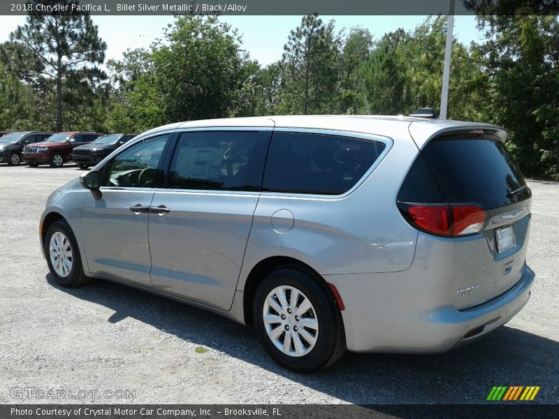 Billet Silver Metallic / Black/Alloy 2018 Chrysler Pacifica L