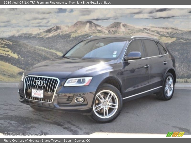 Moonlight Blue Metallic / Black 2016 Audi Q5 2.0 TFSI Premium Plus quattro