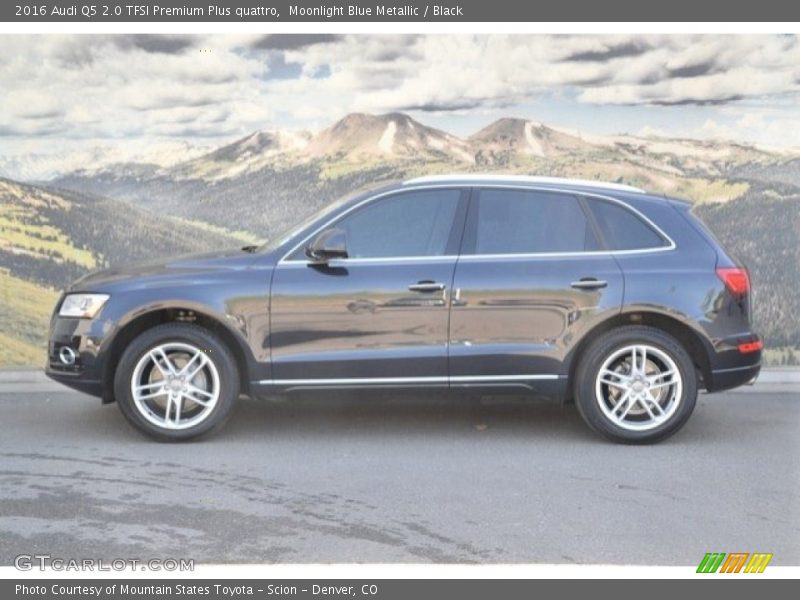 Moonlight Blue Metallic / Black 2016 Audi Q5 2.0 TFSI Premium Plus quattro