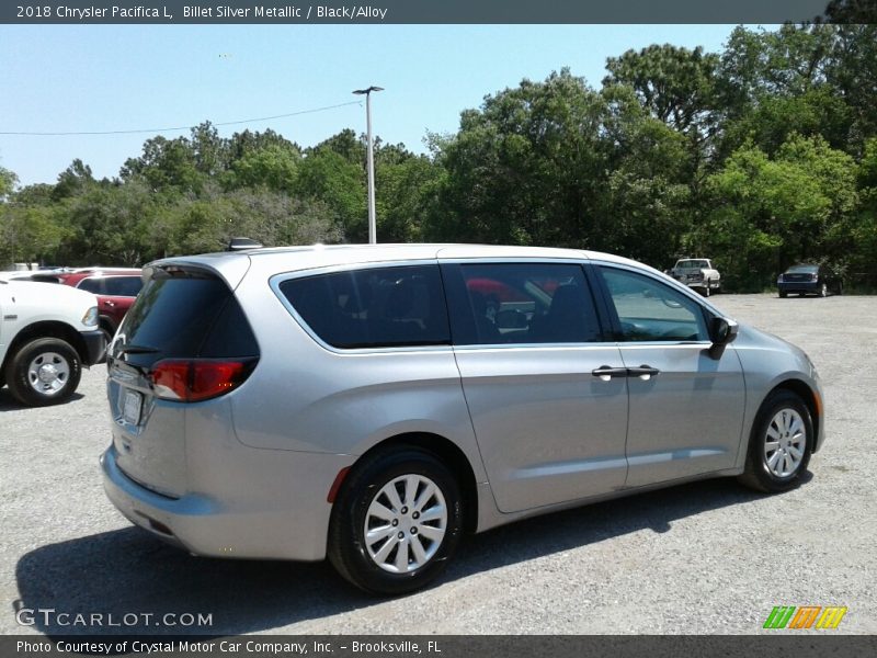 Billet Silver Metallic / Black/Alloy 2018 Chrysler Pacifica L
