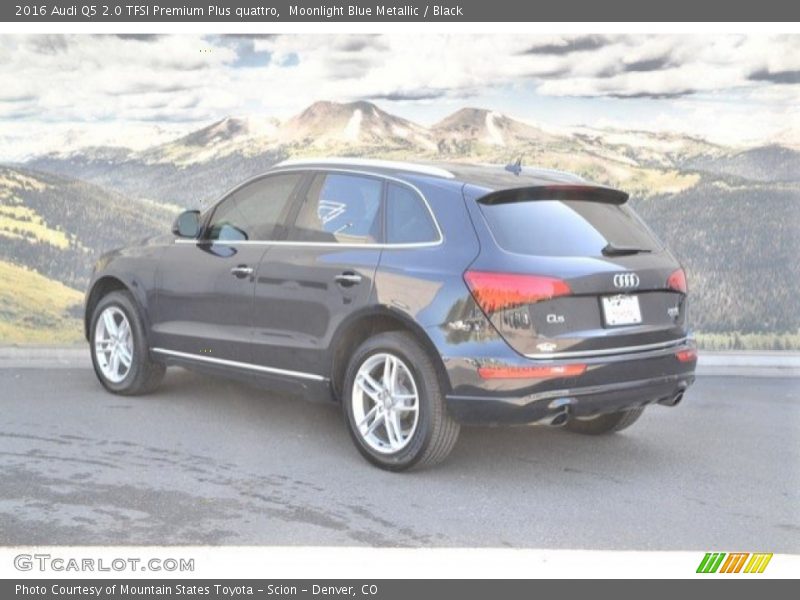 Moonlight Blue Metallic / Black 2016 Audi Q5 2.0 TFSI Premium Plus quattro