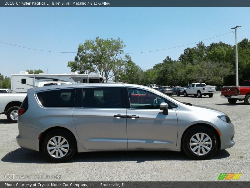 Billet Silver Metallic / Black/Alloy 2018 Chrysler Pacifica L