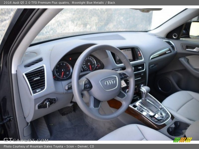 Moonlight Blue Metallic / Black 2016 Audi Q5 2.0 TFSI Premium Plus quattro