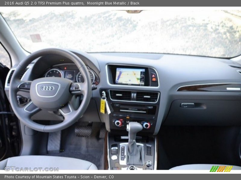 Moonlight Blue Metallic / Black 2016 Audi Q5 2.0 TFSI Premium Plus quattro