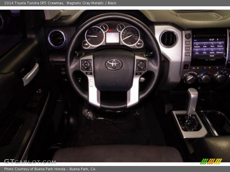 Magnetic Gray Metallic / Black 2014 Toyota Tundra SR5 Crewmax