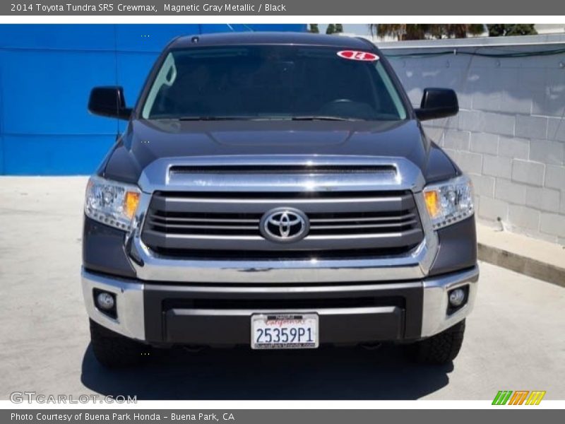 Magnetic Gray Metallic / Black 2014 Toyota Tundra SR5 Crewmax