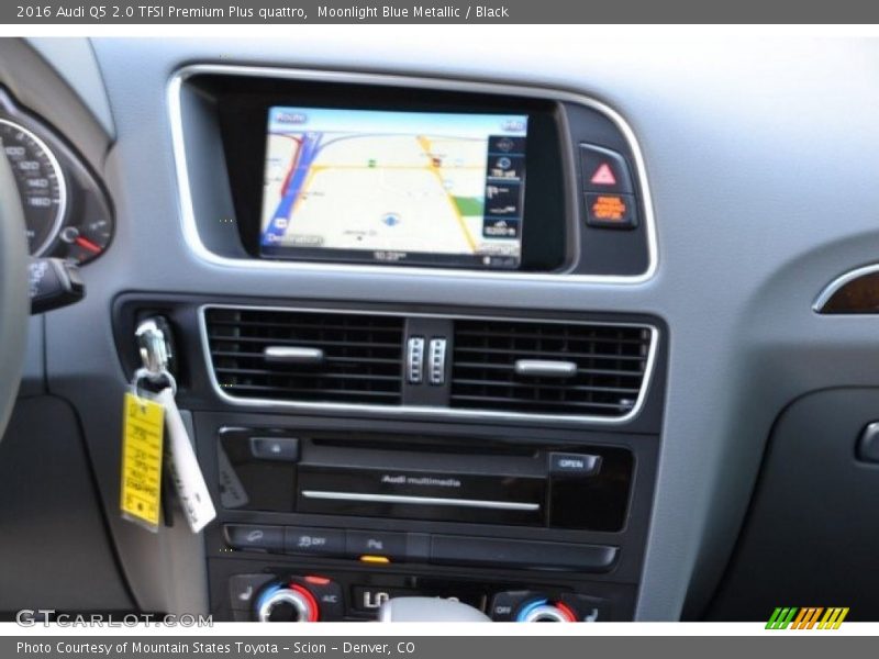 Moonlight Blue Metallic / Black 2016 Audi Q5 2.0 TFSI Premium Plus quattro