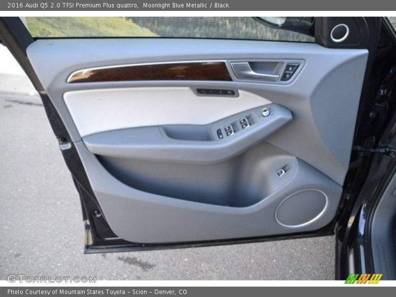Moonlight Blue Metallic / Black 2016 Audi Q5 2.0 TFSI Premium Plus quattro