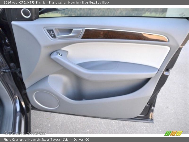 Moonlight Blue Metallic / Black 2016 Audi Q5 2.0 TFSI Premium Plus quattro