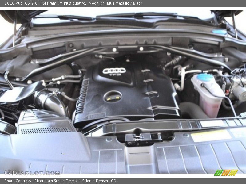 Moonlight Blue Metallic / Black 2016 Audi Q5 2.0 TFSI Premium Plus quattro