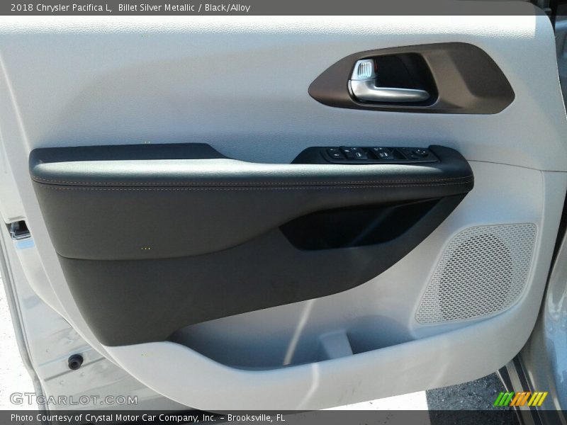 Billet Silver Metallic / Black/Alloy 2018 Chrysler Pacifica L