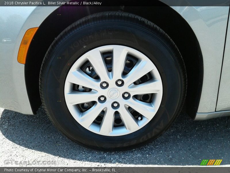 Billet Silver Metallic / Black/Alloy 2018 Chrysler Pacifica L