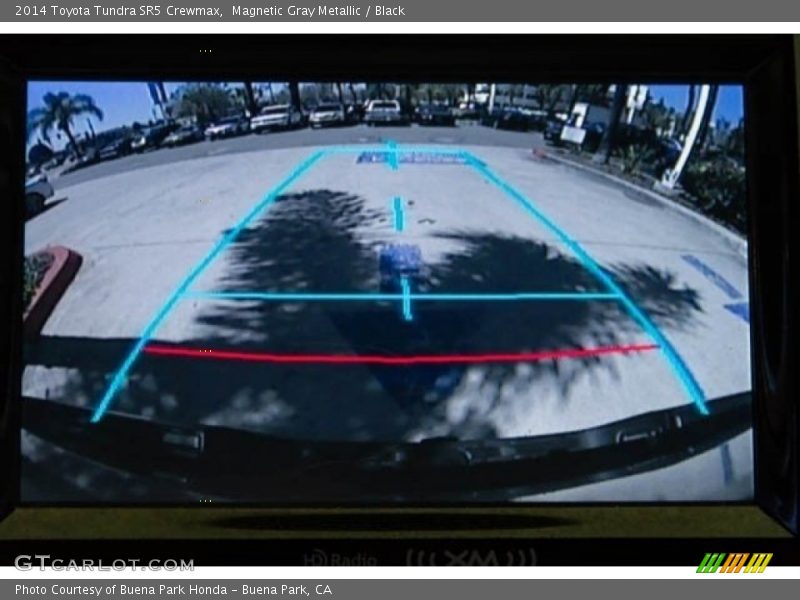 Magnetic Gray Metallic / Black 2014 Toyota Tundra SR5 Crewmax