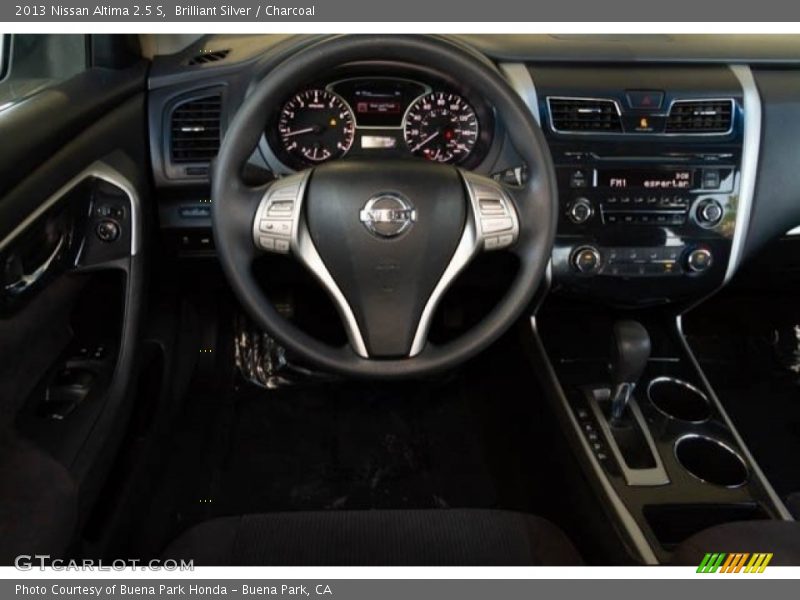 Brilliant Silver / Charcoal 2013 Nissan Altima 2.5 S