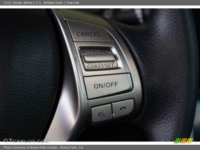 Brilliant Silver / Charcoal 2013 Nissan Altima 2.5 S