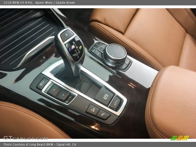 Alpine White / Saddle Brown 2018 BMW X4 M40i