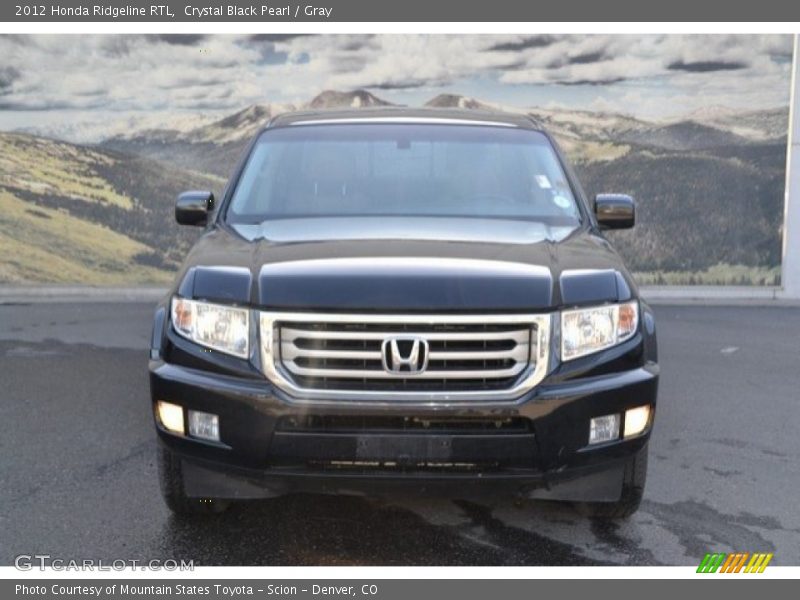 Crystal Black Pearl / Gray 2012 Honda Ridgeline RTL
