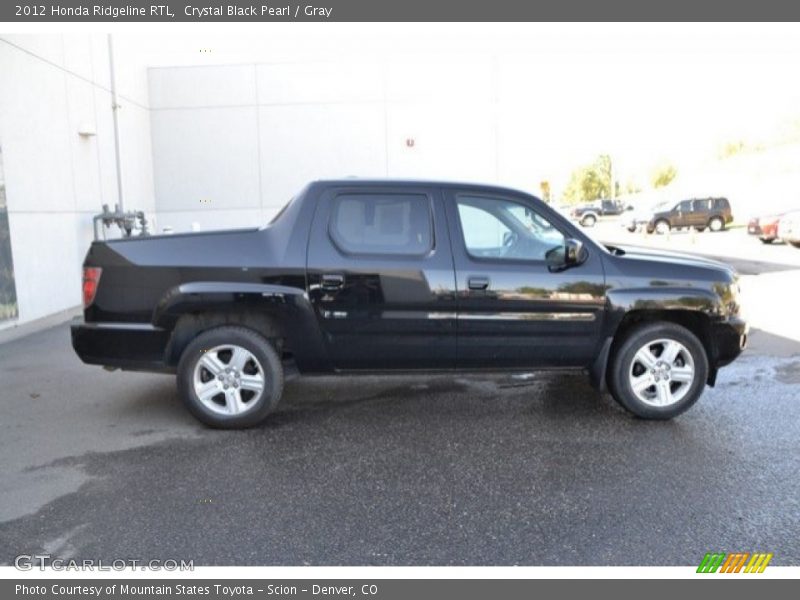 Crystal Black Pearl / Gray 2012 Honda Ridgeline RTL