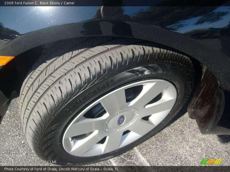 Black Ebony / Camel 2008 Ford Fusion S