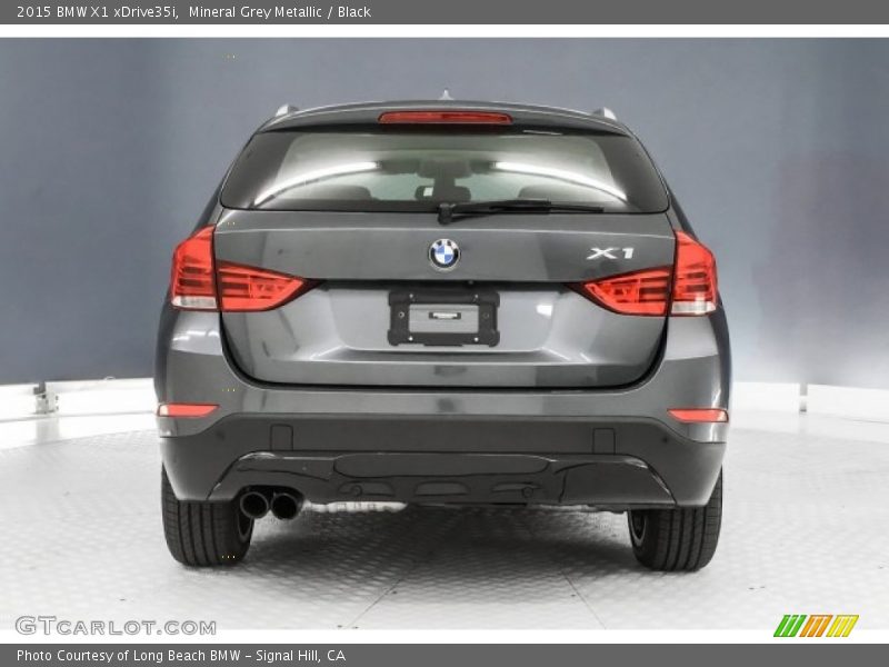 Mineral Grey Metallic / Black 2015 BMW X1 xDrive35i