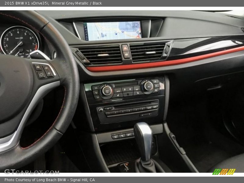 Mineral Grey Metallic / Black 2015 BMW X1 xDrive35i