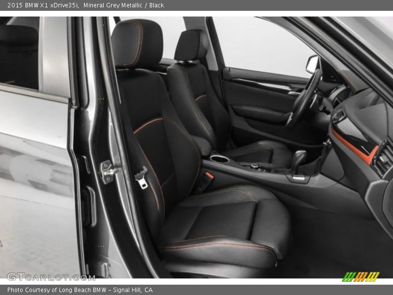 Mineral Grey Metallic / Black 2015 BMW X1 xDrive35i