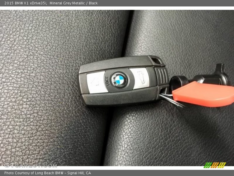 Mineral Grey Metallic / Black 2015 BMW X1 xDrive35i