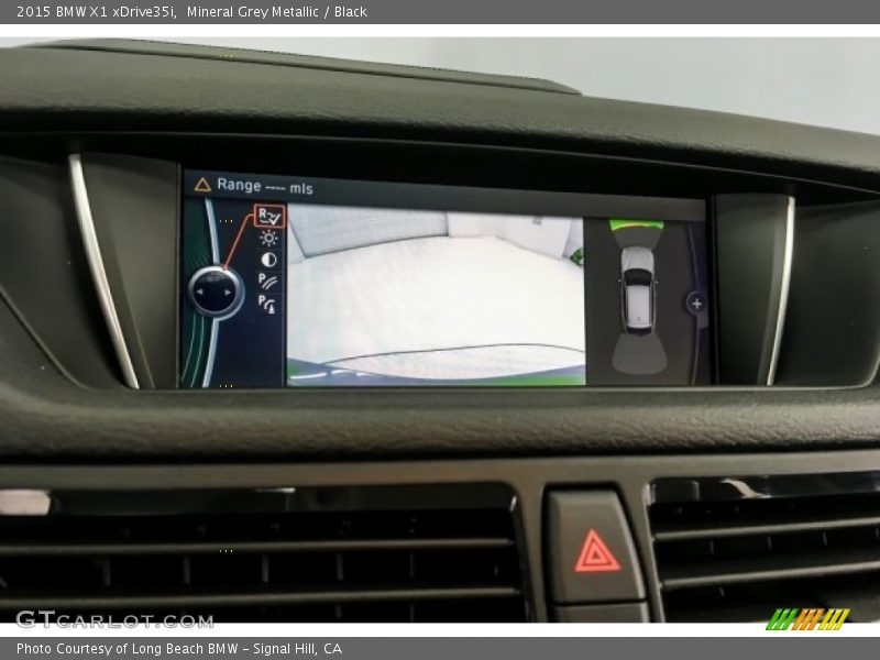 Mineral Grey Metallic / Black 2015 BMW X1 xDrive35i