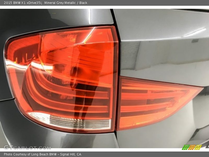 Mineral Grey Metallic / Black 2015 BMW X1 xDrive35i