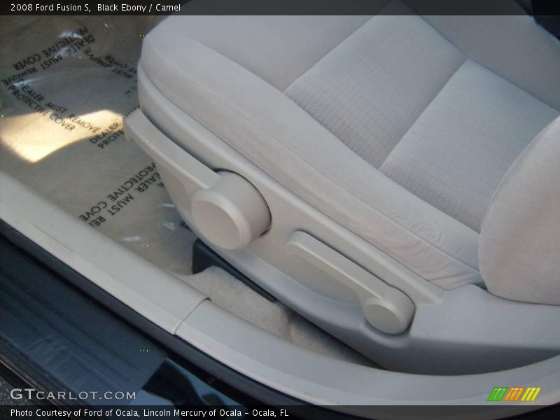 Black Ebony / Camel 2008 Ford Fusion S