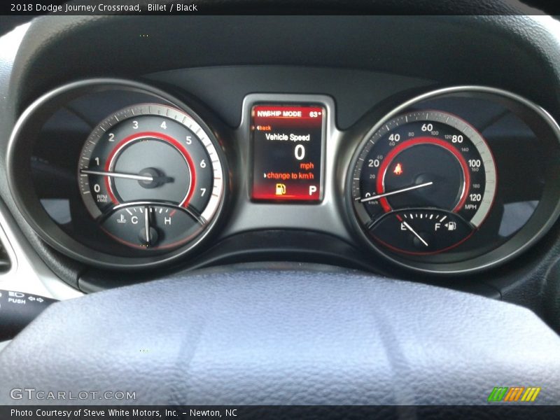 Billet / Black 2018 Dodge Journey Crossroad