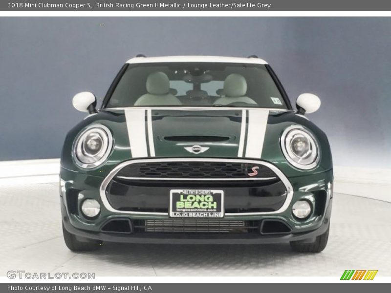 British Racing Green II Metallic / Lounge Leather/Satellite Grey 2018 Mini Clubman Cooper S