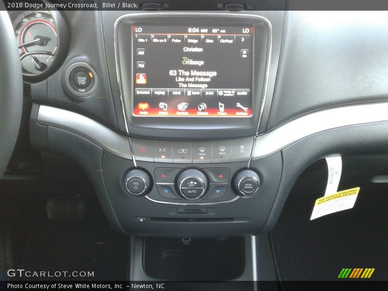 Billet / Black 2018 Dodge Journey Crossroad