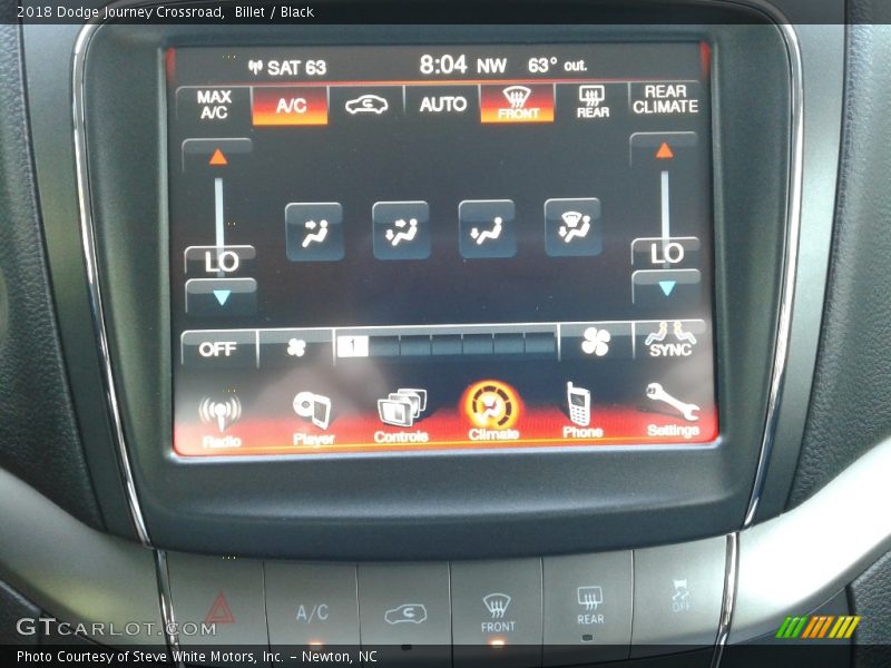 Billet / Black 2018 Dodge Journey Crossroad