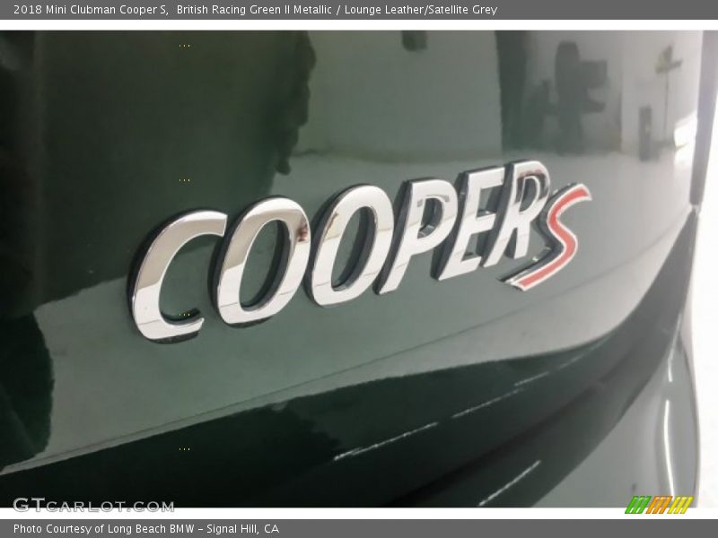 British Racing Green II Metallic / Lounge Leather/Satellite Grey 2018 Mini Clubman Cooper S